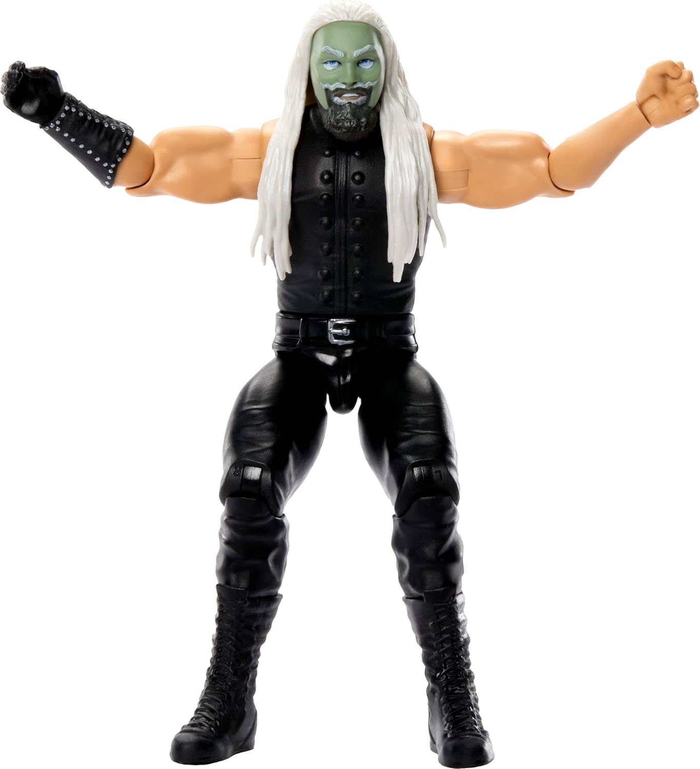 Mattel WWE Uncle Howdy Action Figure, Main Event Series #162, 6-inch Collectible Superstar with 14 Articulation Points & Life-Like Look