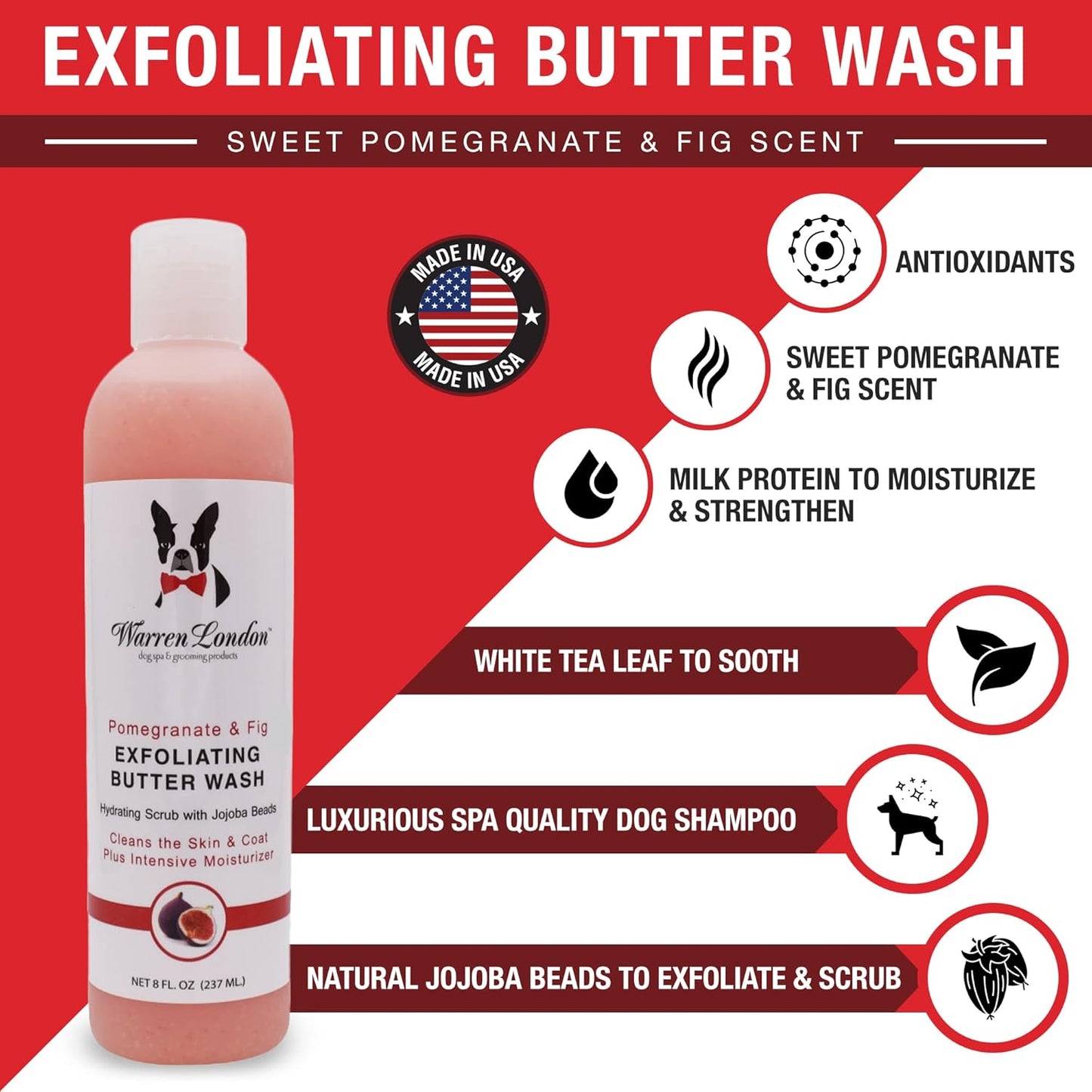 Warren London Ultimate Dog Spa Gift Box – 8-Piece Grooming & Pampering Kit | Hydrating Butter, Exfoliating Butter Wash, 2-in-1 Shampoo, Paw Defense Wax, Wet Kiss Cologne, Pawdicure Tools | Gift Set