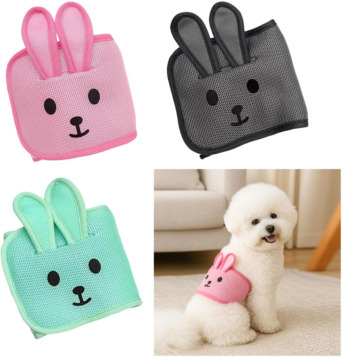 High Absorbent Puppies Diapers Comfortable Dog Underwear Permeable for Female Pet Washable