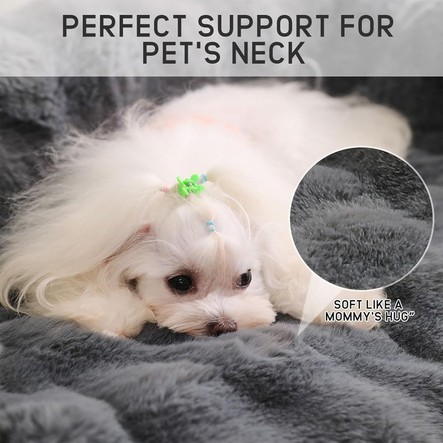 Pet Couch Bed - Calming Dog Couch Cover, Washable Furniture Protector Mat, Soft Sturdy Anti Slip, Easy Clean Relaxing Spot, Premium Pet Rest Accessory, Home Bedroom Living Room Lounge