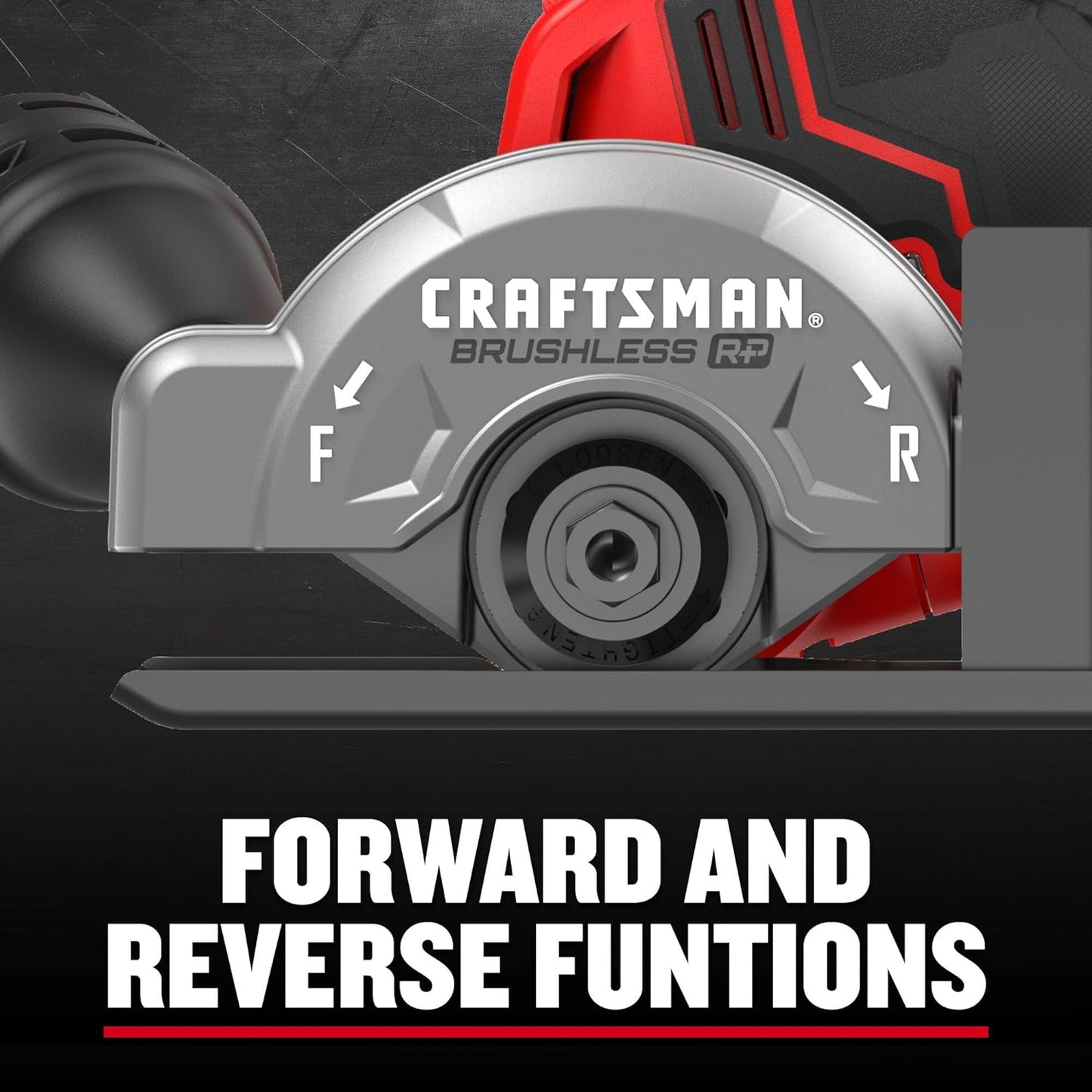 CRAFTSMAN V20 3 Inch Cordless Cut-Off Tool with Forward and Reverse Functions, Bare Tool Only (CMCM300B)
