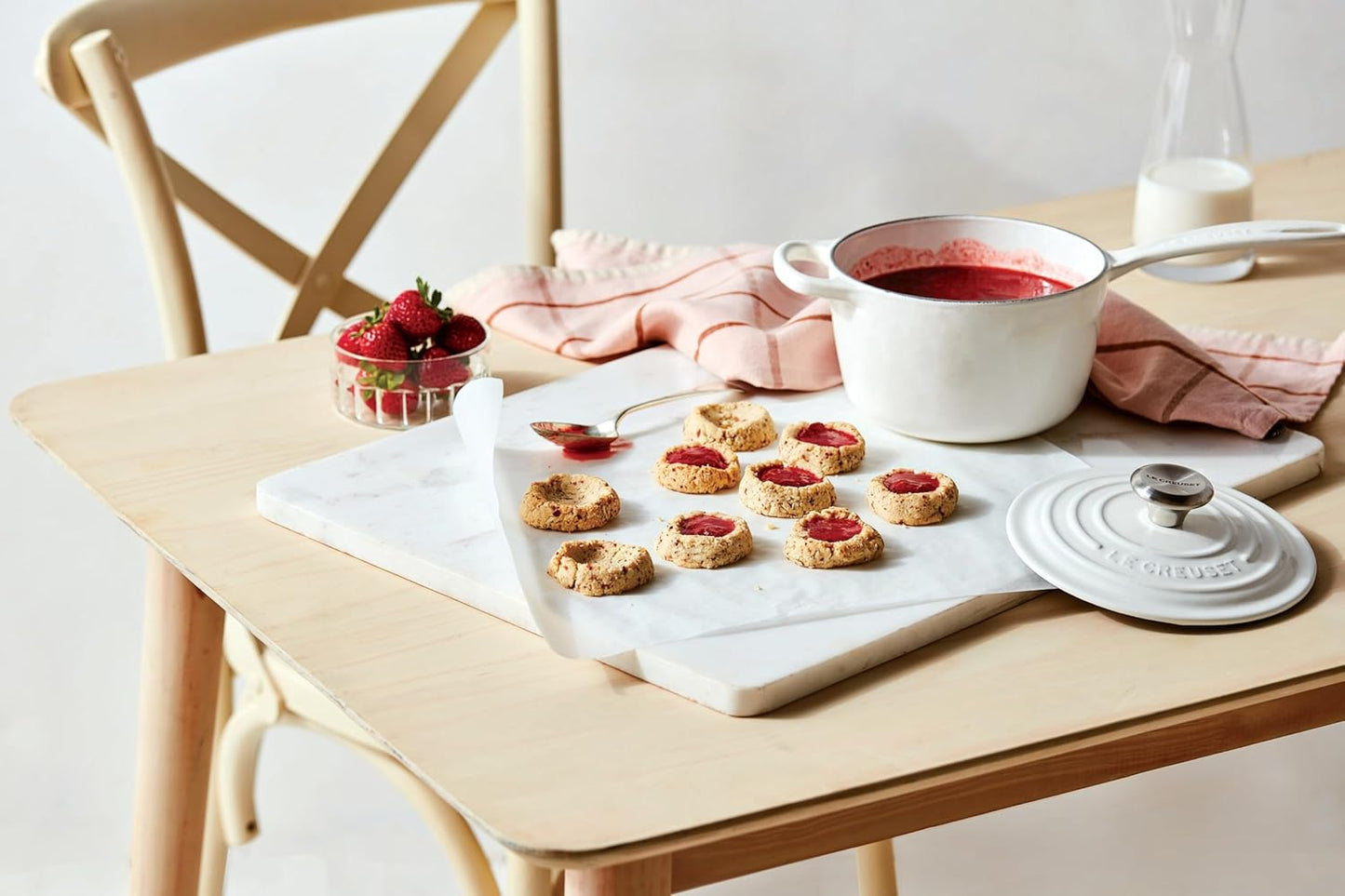 Le Creuset Enameled Cast Iron Signature, 9-Piece Cookware Set, Flame