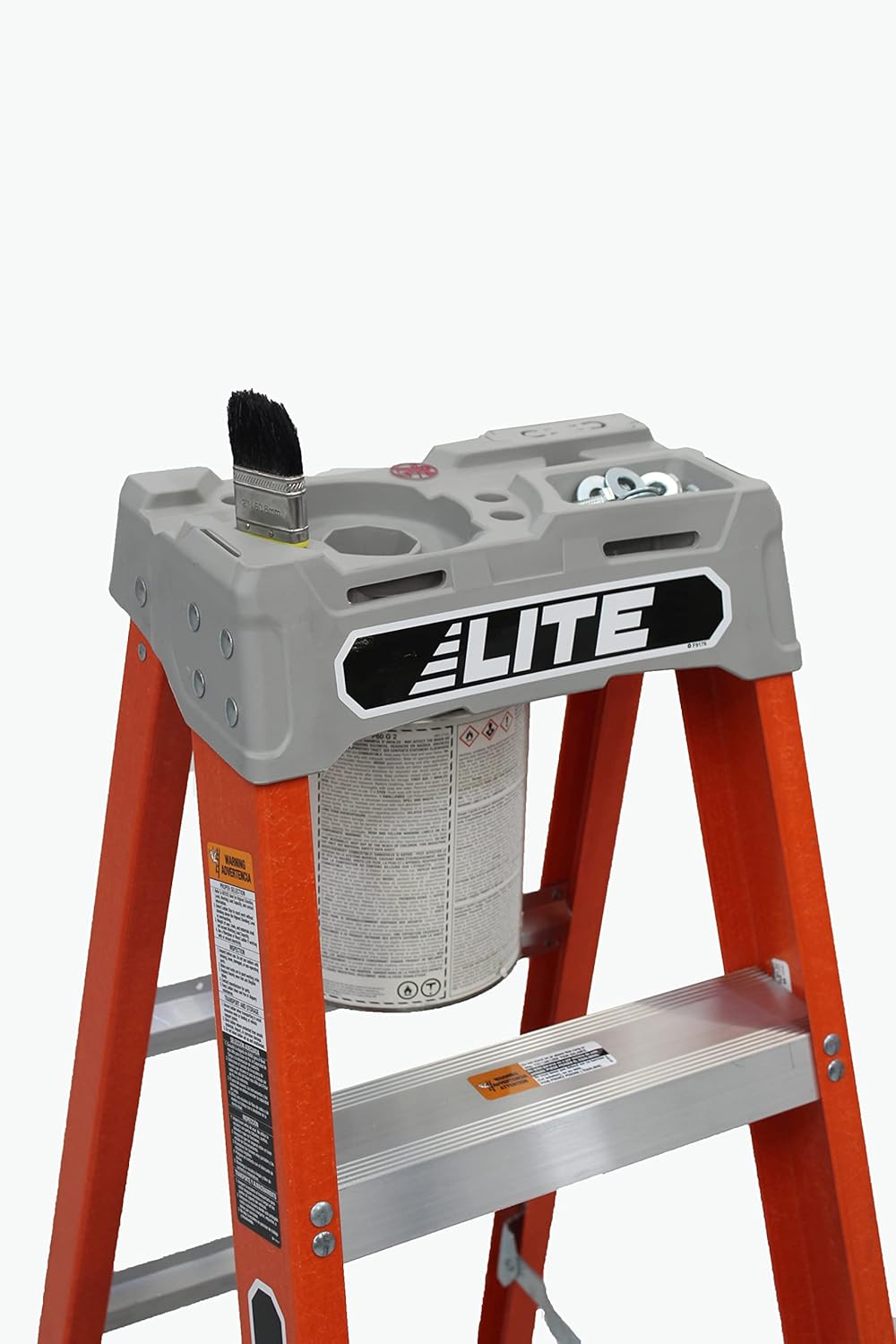 LITE 4-Foot Fiberglass Step Ladder, 300-Pound Load Capacity, Type IA, LP-3011-04