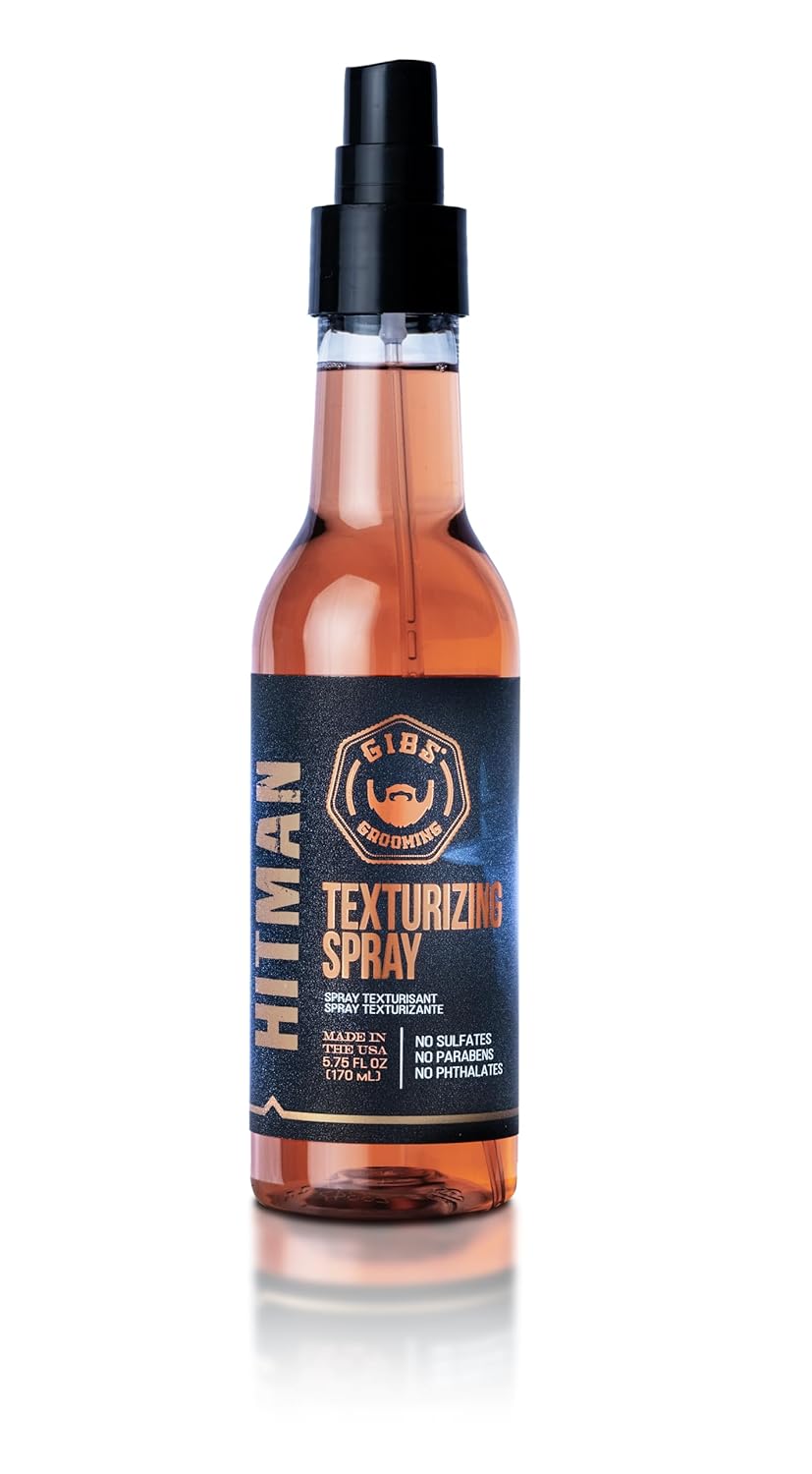 GIBS Grooming Hitman Texturizing Spray, 5 Fl Oz