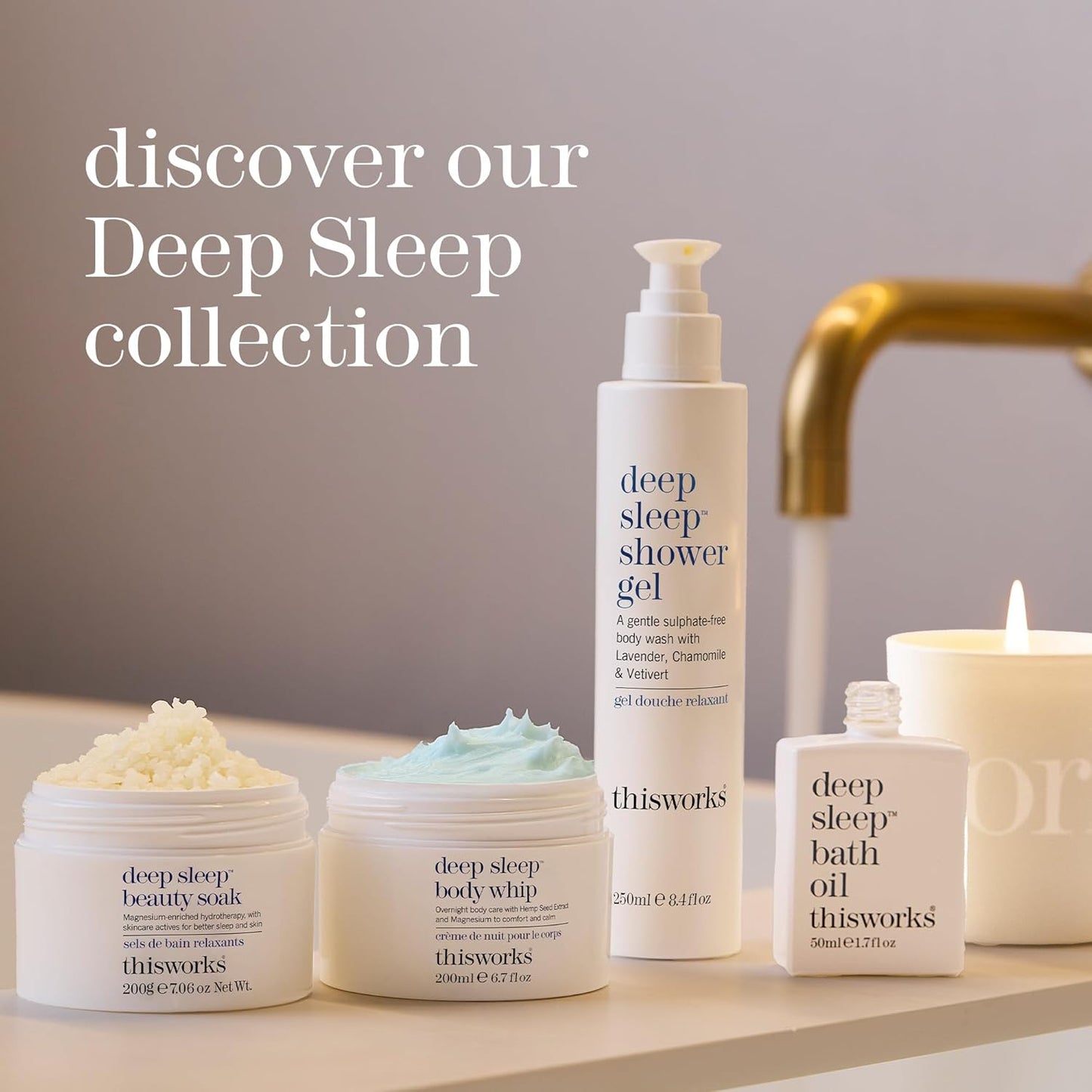 THISWORKS Deep Sleep Breathe in, Natural Roll-On Sleep Aid and Tension Relief, 8 ml