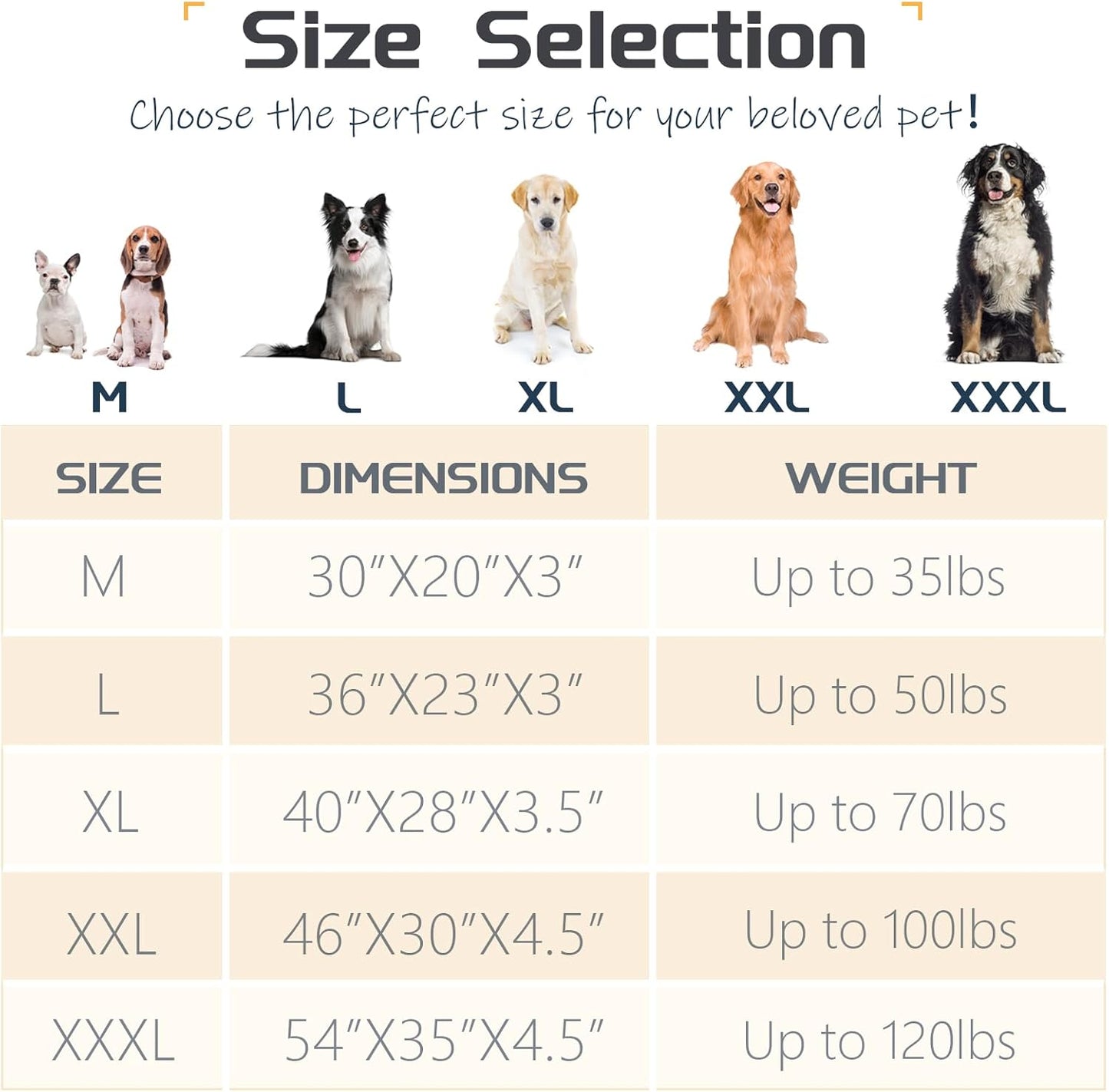 Dog Beds for Large Dogs Breeds,Sofa Dog Bed with Pillow for Crate Kennel, Super Soft Pet Bed for Support Bolster, Comfortable Pet Couch Bed & Non-Slip Bottom