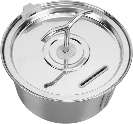 Stainless Steel Cat Water Fountain 3.2L Capacity Automatic Pet Drinking Fountain
