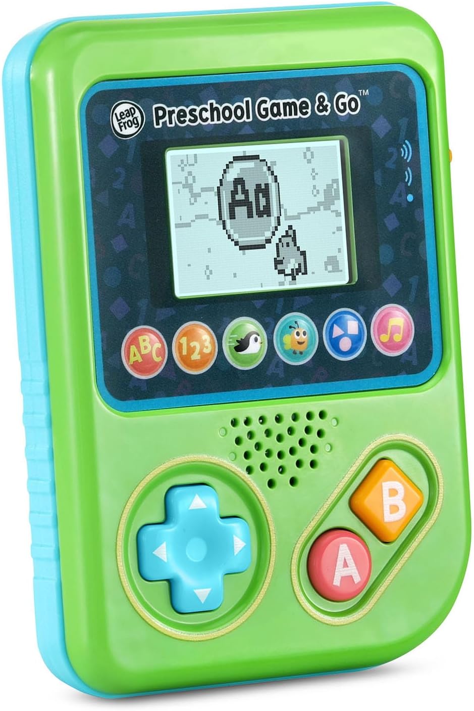 LeapFrog Preschool Game and Go Handheld Video Game Toy, Green