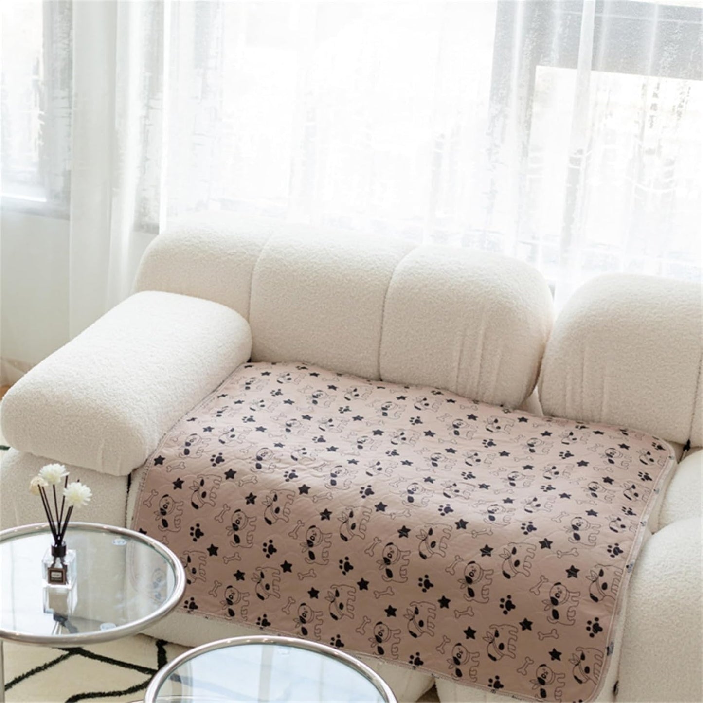 The Pee Pad Dogs Actually Use, 4-Layer Leak Protection Washable Pee Pads, Easy to Clean & Reusable (E,S(17.7" x 23.6"))