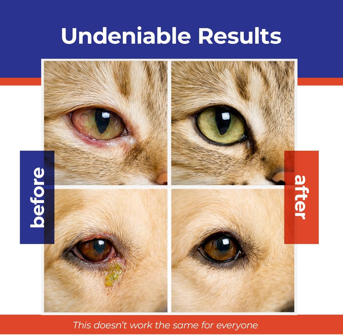 Pet Eye Cream - Natural Gentle Cleansing for Dogs, Cats, Cattle, Sheep, Horse, Bird 10 Gr. 1 Tube
