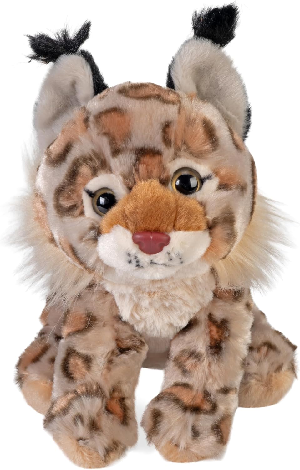 Wild Republic Bobcat Plush, Stuffed Animal, Plush Toy, Gifts for Kids, Cuddlekins, 8 Inches,Multi