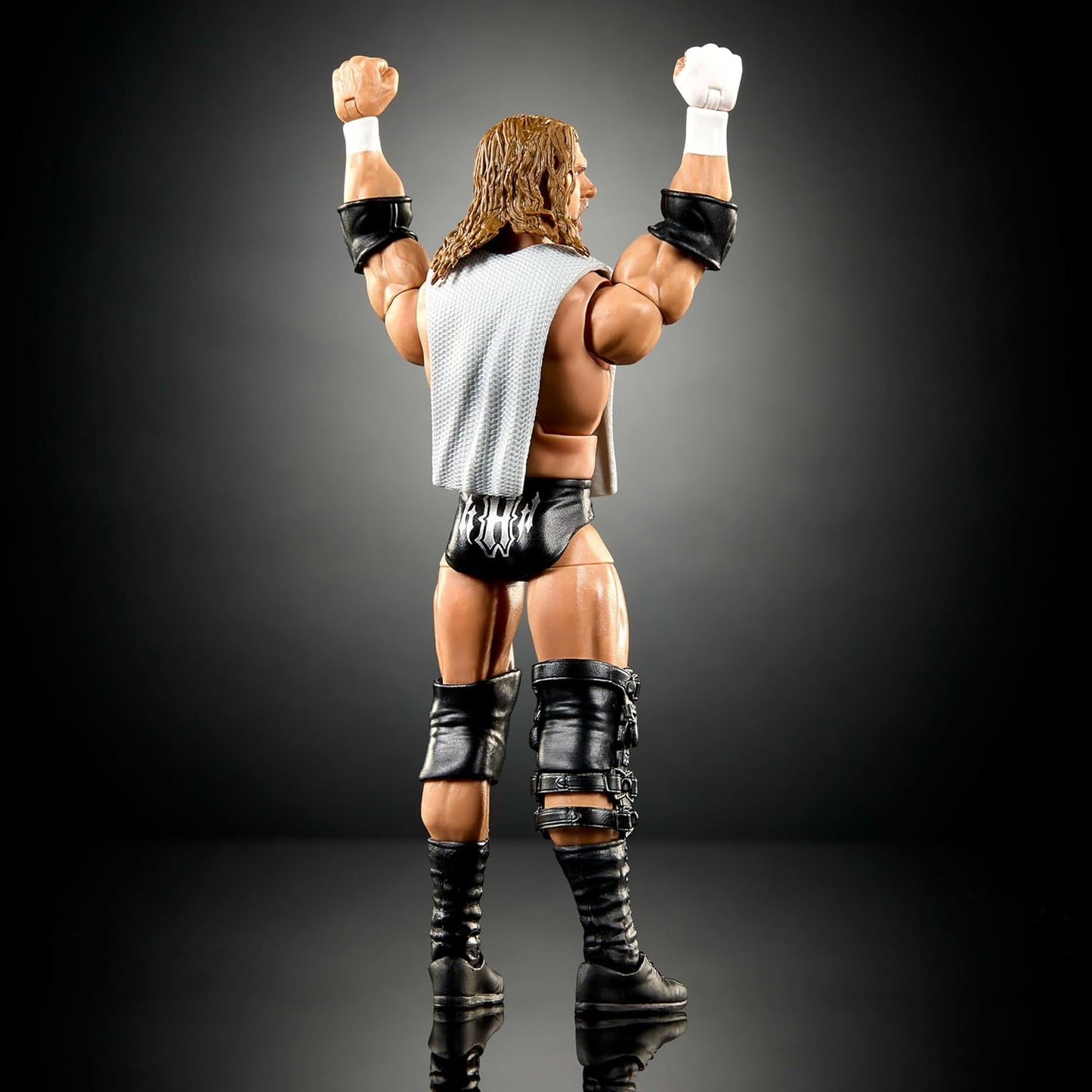 Mattel WWE Elite Collection Action Figure & Accessories, Premium Live Event Triple H Set, SummerSlam Series with Jesse “The Body” Ventura Build-A-Figure Parts