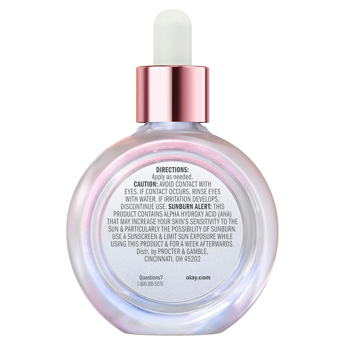 Olay Super Serum - Glow Serum for Face - Activated Niacinamide, Vitamin C & E, Collagen Peptide, AHA - 5-in-1 Benefits - Brightens, Hydrates, Smooths, Firms, Evens Tone, Proactive Anti-Aging, 1.7 Oz