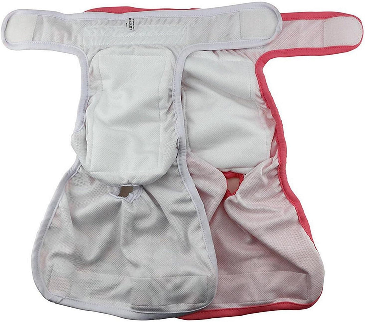 Nappies for Pets Washable Female Dog Diapers(7 Pack), Comfort Reusable Doggy Diapers(Style B, XS)