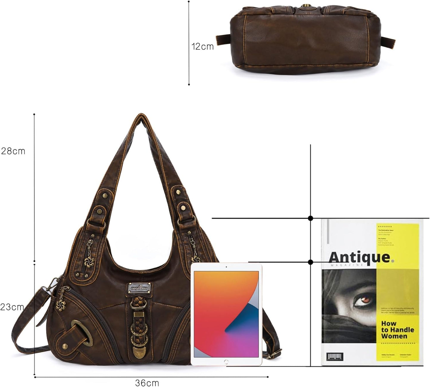 Angelkiss Hobo Purses and handbags for Women Satchel Handbag Women Purses Large Daily Shoulder Bags | Purses, handbags, Handbag, Women Purses, Large, Daily