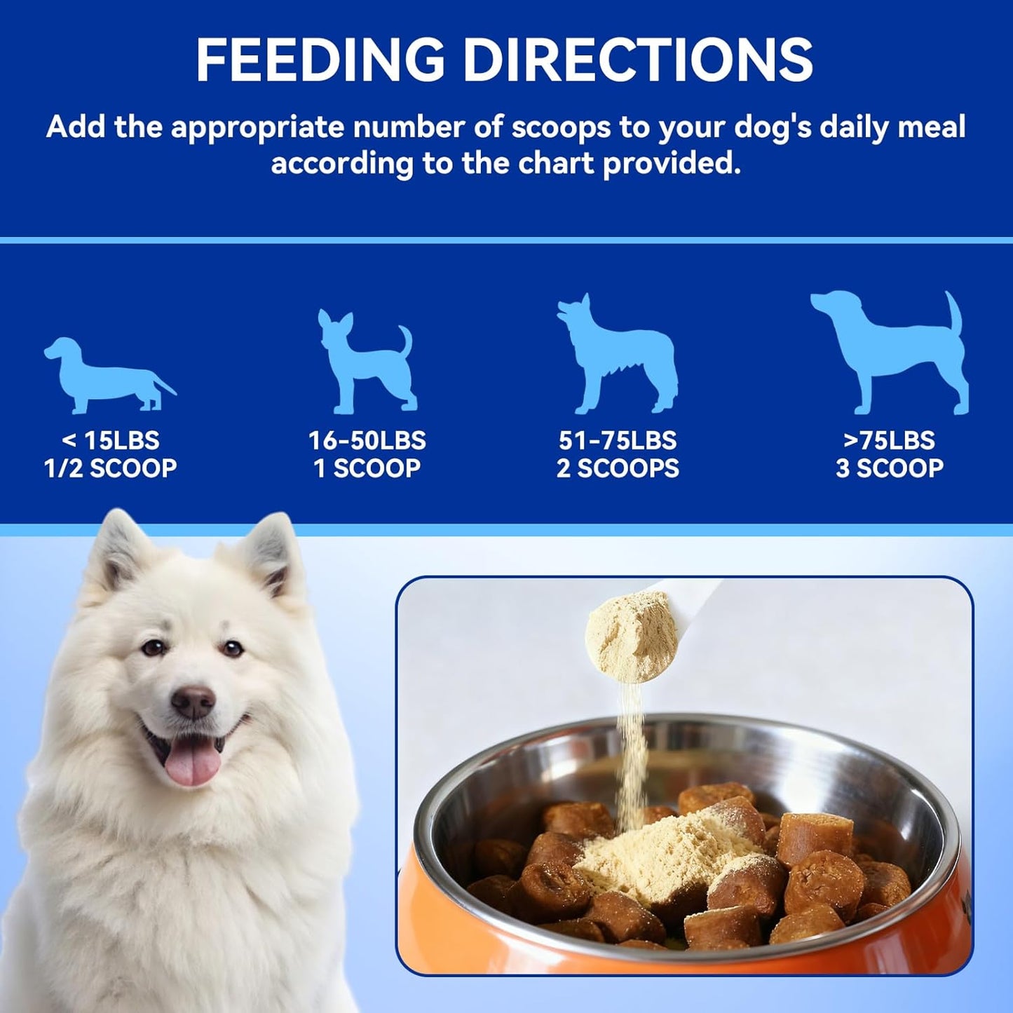 Probiotic Powder for Dogs and Cats - 5-in-1 Formula Supports Gut Health, Digestion and Immune System - with Digestive Enzymes and Pumpkin - Natural Chicken Flavor, 150g