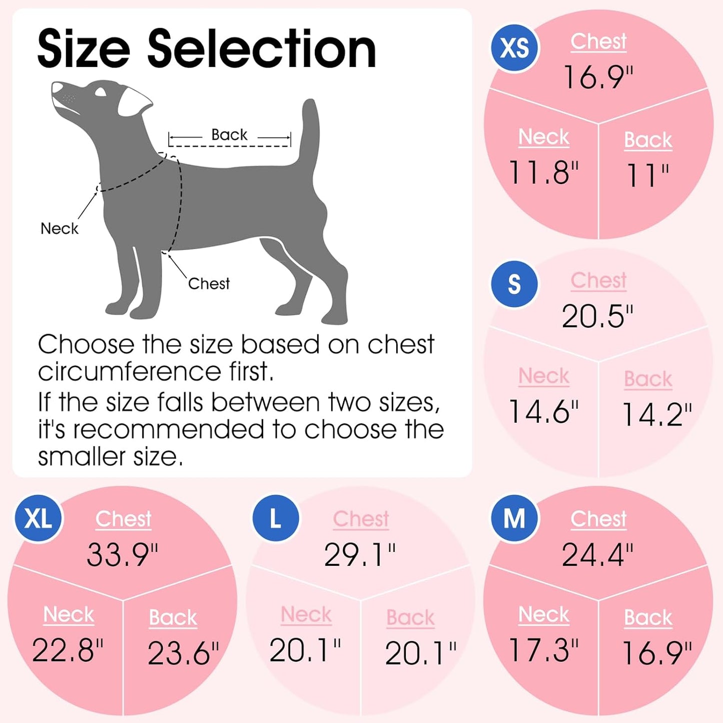 XS Dog Anxiety Vest,Sleeveless Calming Jacket | Adjustable Wrap The Chest for Small Dogs,Soft Lightweight Easy to Wear,Relief Anxious,Fear of New Places,Social Stress (Pink)