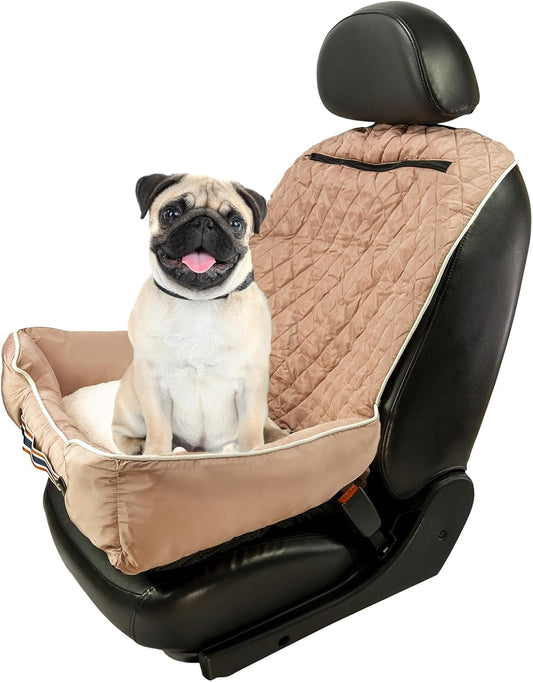 Seat Armour PET2GO101T Pet2Go Tan Car Pet Bed and Seat Cover, 26x20x6, 3.5 lbs