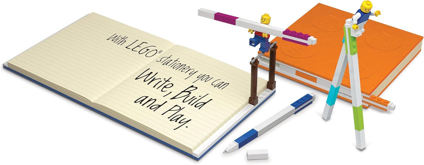 IQ LEGO Stationery 10 Pack Gel Pens (53100), Ages 6+, includes 10 gel pens