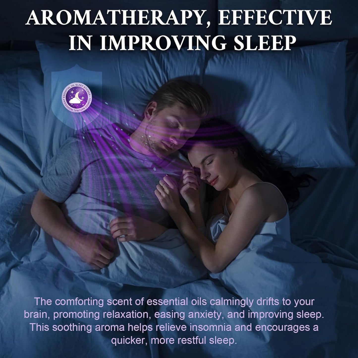 Kids Sleep Patches, Goodnight Sleep Oil Bead Sleeping Aid Patches (30 PCS, Serving Up to 120 Nights), Upgraded Sweet Dream Formula with 100% Natural Plant Ingredients