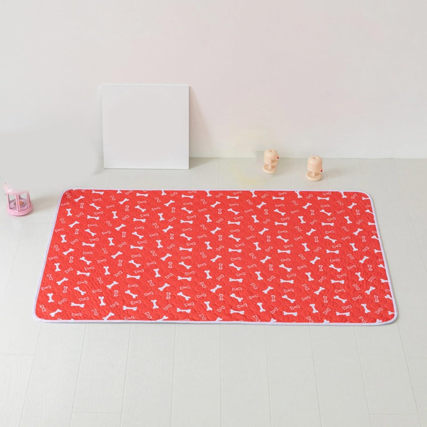 Quick Absorbing Pet Urine Mat Floor Protectors Polyester Pad Machine Washable Design Portable for Outdoor Absorbent Pet Training Pad