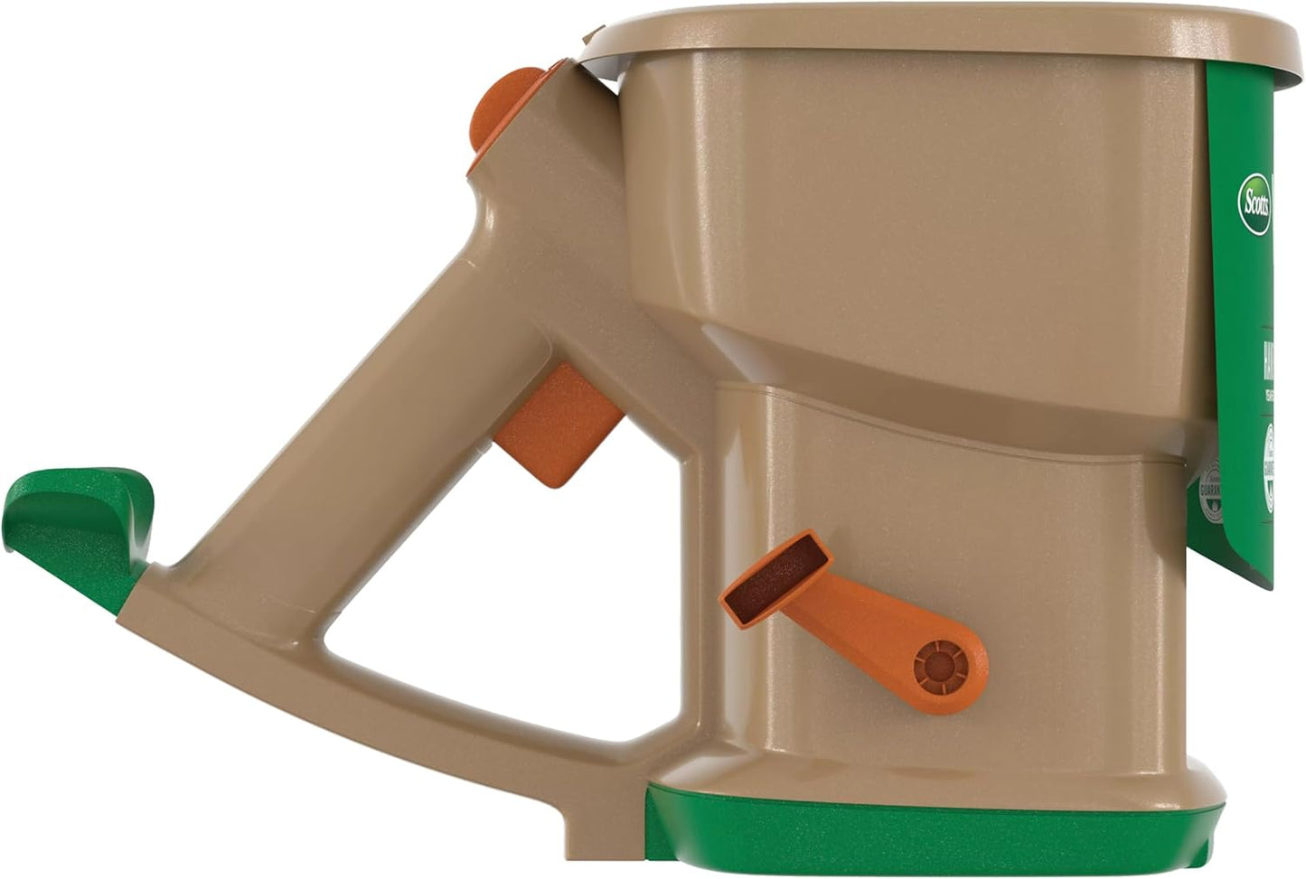 Scotts Whirl Hand-Powered Spreader for Grass Seed, Fertilizer, Salt, Ice Melt, Handheld Spreader Holds up to 1,500 sq. ft. Product