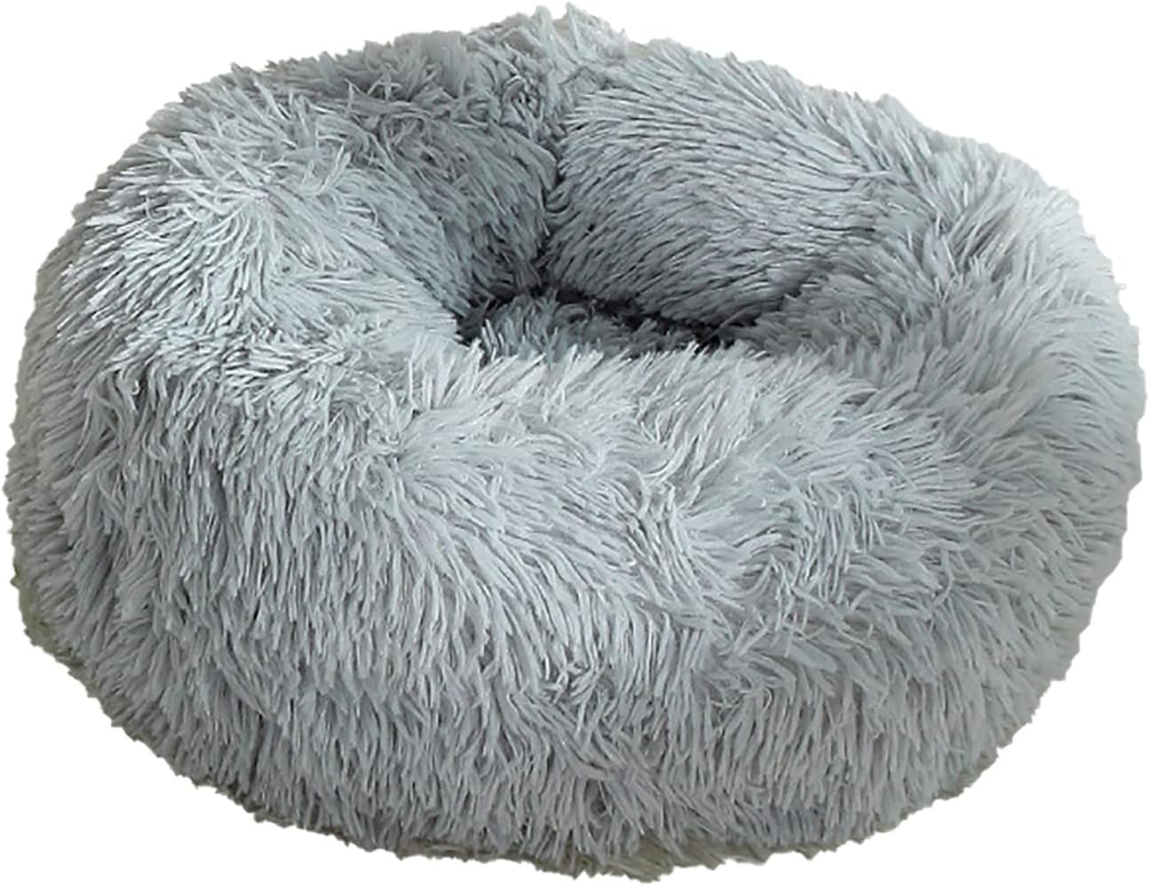 Dog Beds Calming Dog Bed Fluffy Donut Cuddler Cat Bed Round Donut Pet Bed for Cats and Small Dogs Cozy Soft Indoor Cat Pet Cushion Bed,5,S