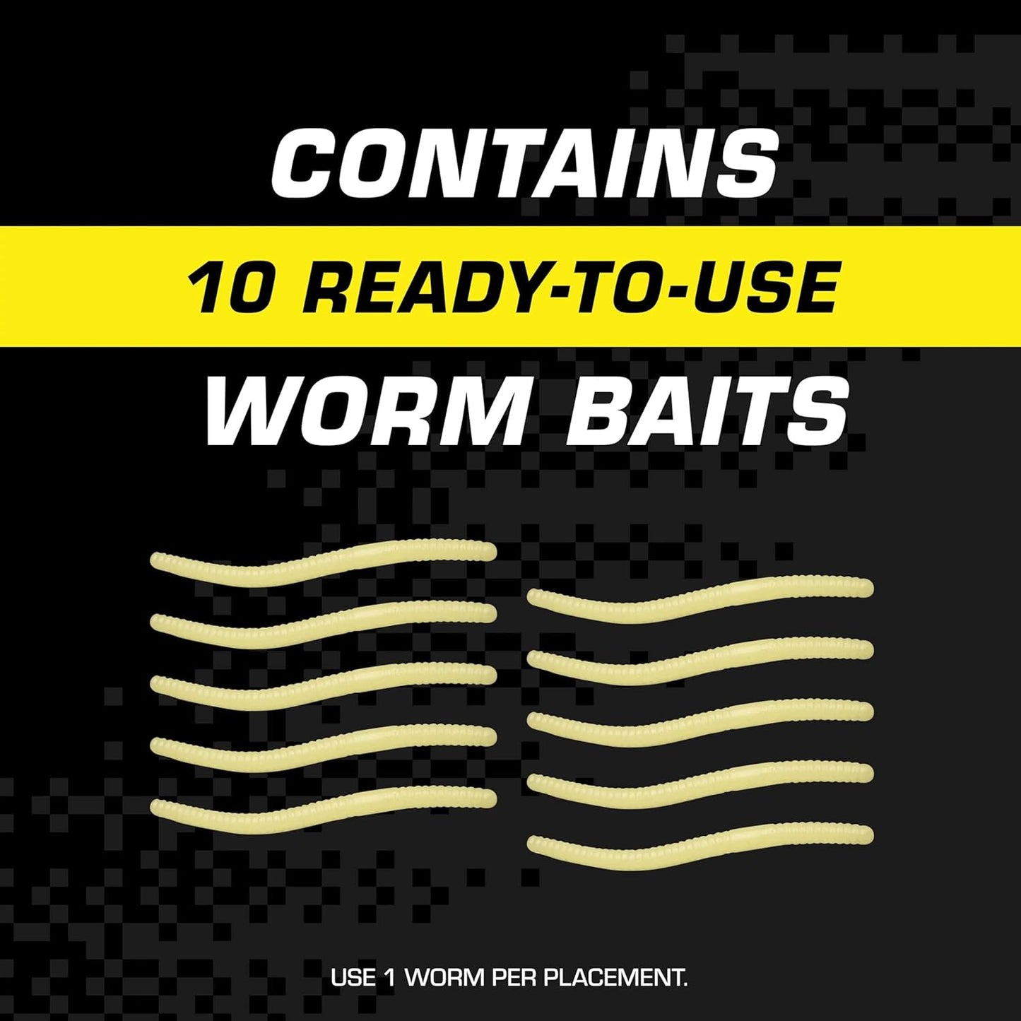 Tomcat Mole Killer(a), Ready-to-Use Worm Bait Strips that Mimic Earthworms, Kills Moles in One Feeding, 10 pk.