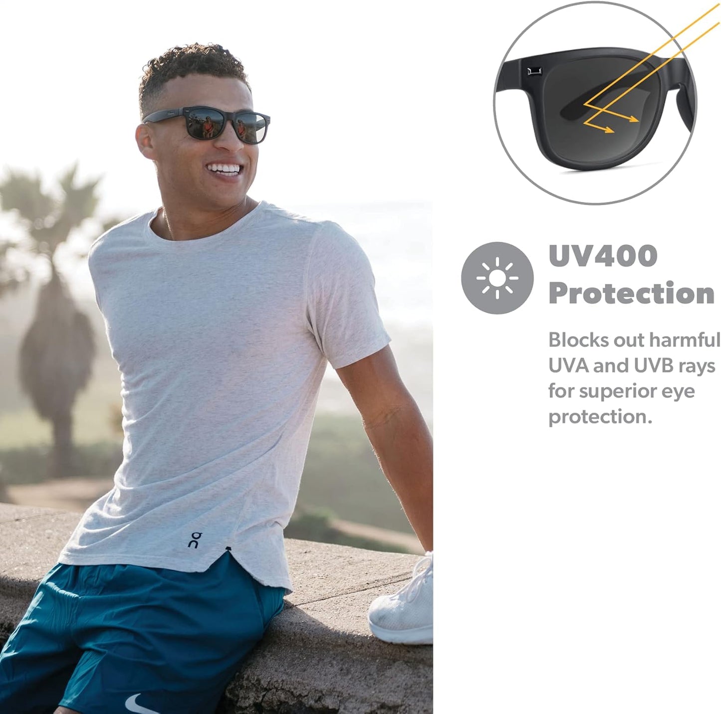 Knockaround Fort Knocks Polarized Sunglasses for Men & Women - UV400 Protection