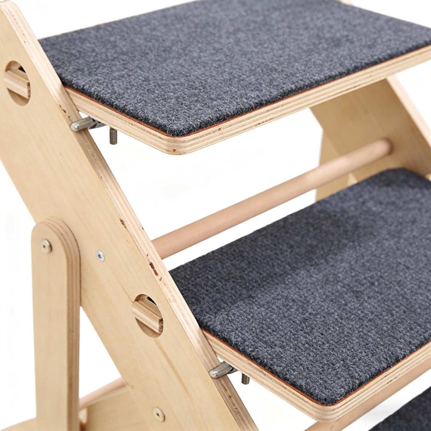 Genérico Cat Steps, Non-Slip Stable Pet Stairs, Ramp Ladder for High Beds, for Bedroom, Living Room, Sofa, Armchair, Reaching and Climbing