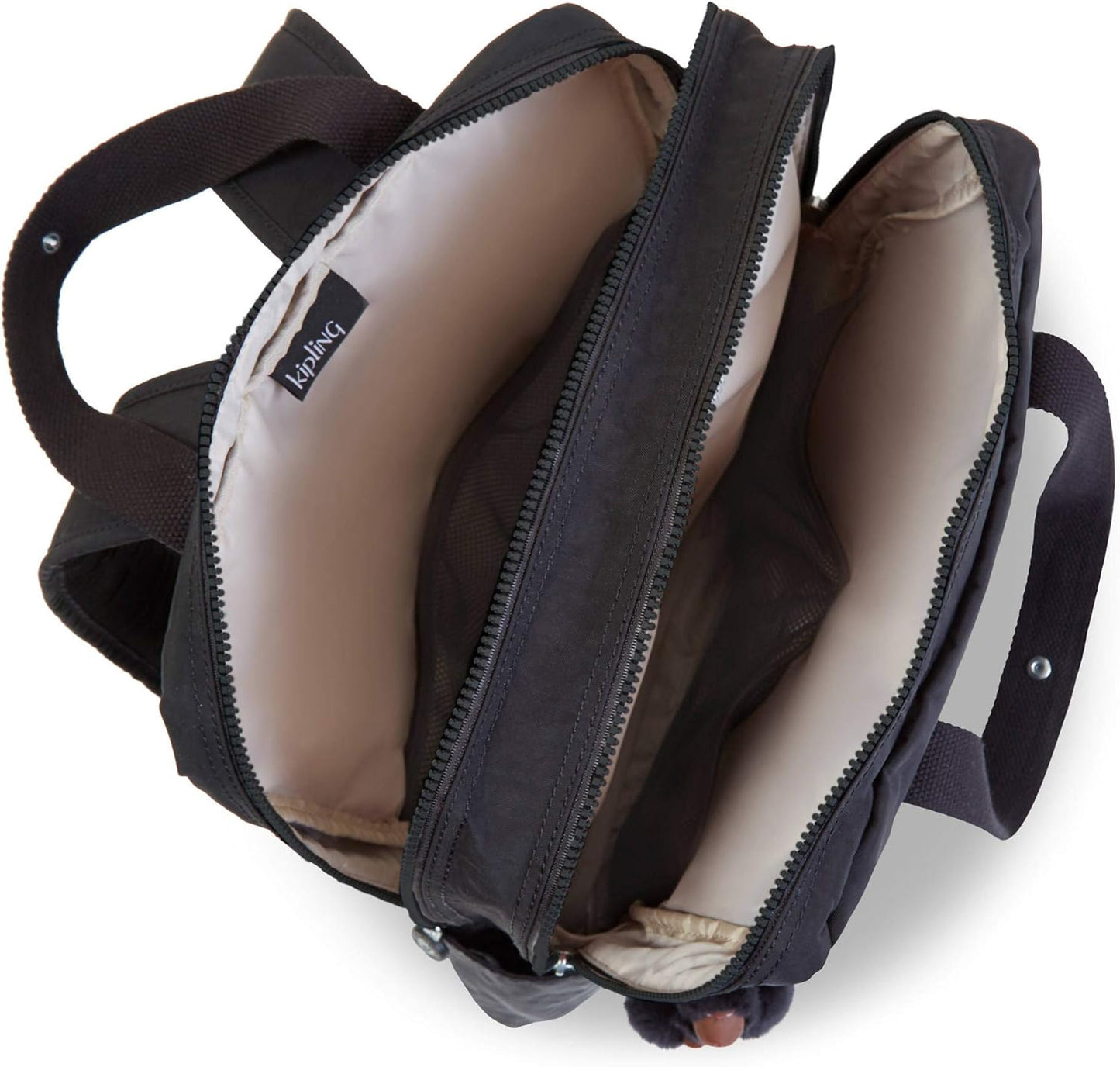 Kipling Audrie Backpack Diaper Bag Black Tonal (Black Tonal)