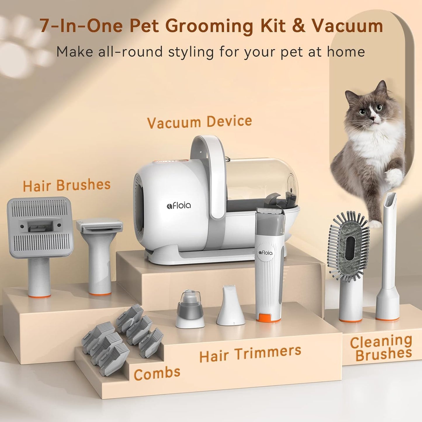Blade of Afloia Wireless Clipper Afloia Pet Grooming Kit B0BHNQPXPT