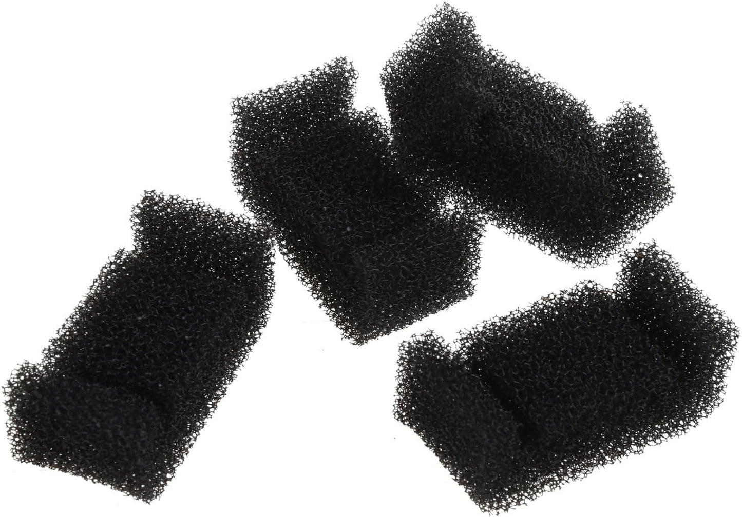 4 Pieces for Fountain Filters Replacement Foam Sponge Filter for Dogs Round Cubic Stainless Steel Top Water Dispense Pre Filter Foam Sponge