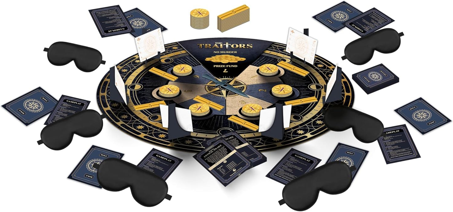Goliath The Traitors Board Game | Inspired by Hit TV Show, Uncover The Traitor | 4-6 Players, Ages 12+