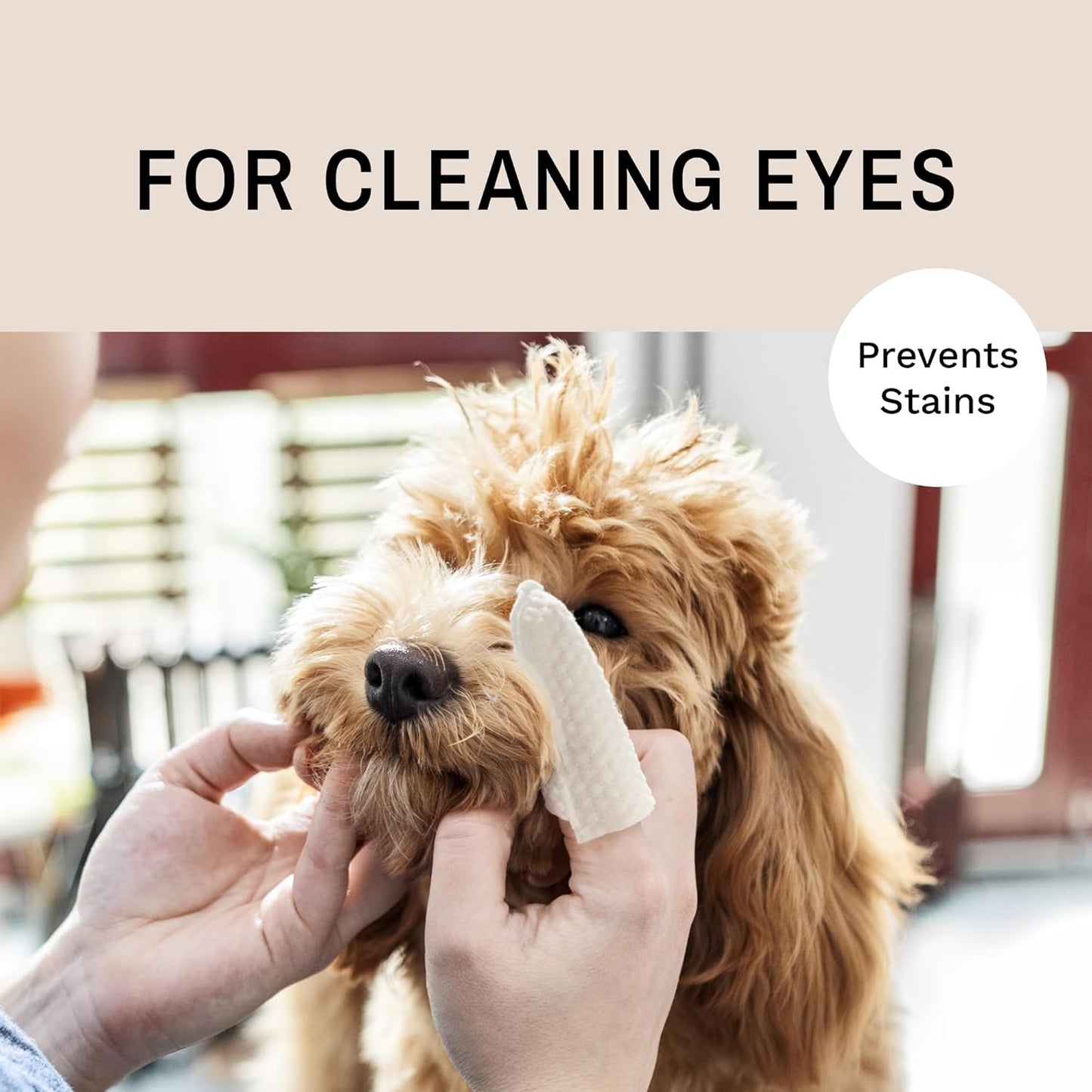 Eye Envy Finger Mitts Clean Dog Ears & pet tears. Use Tear Stain Solution or Ear Cleaner. Gently Remove Crusts, Earwax & Debris. Soft Fabric Finger cots. 40 Count.