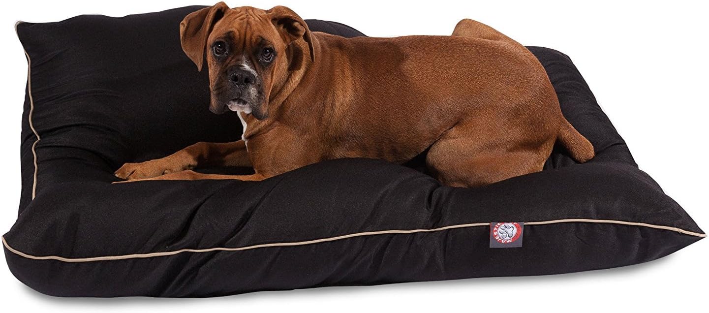 Large 35x46 Super Value Dog Pet Bed - Black