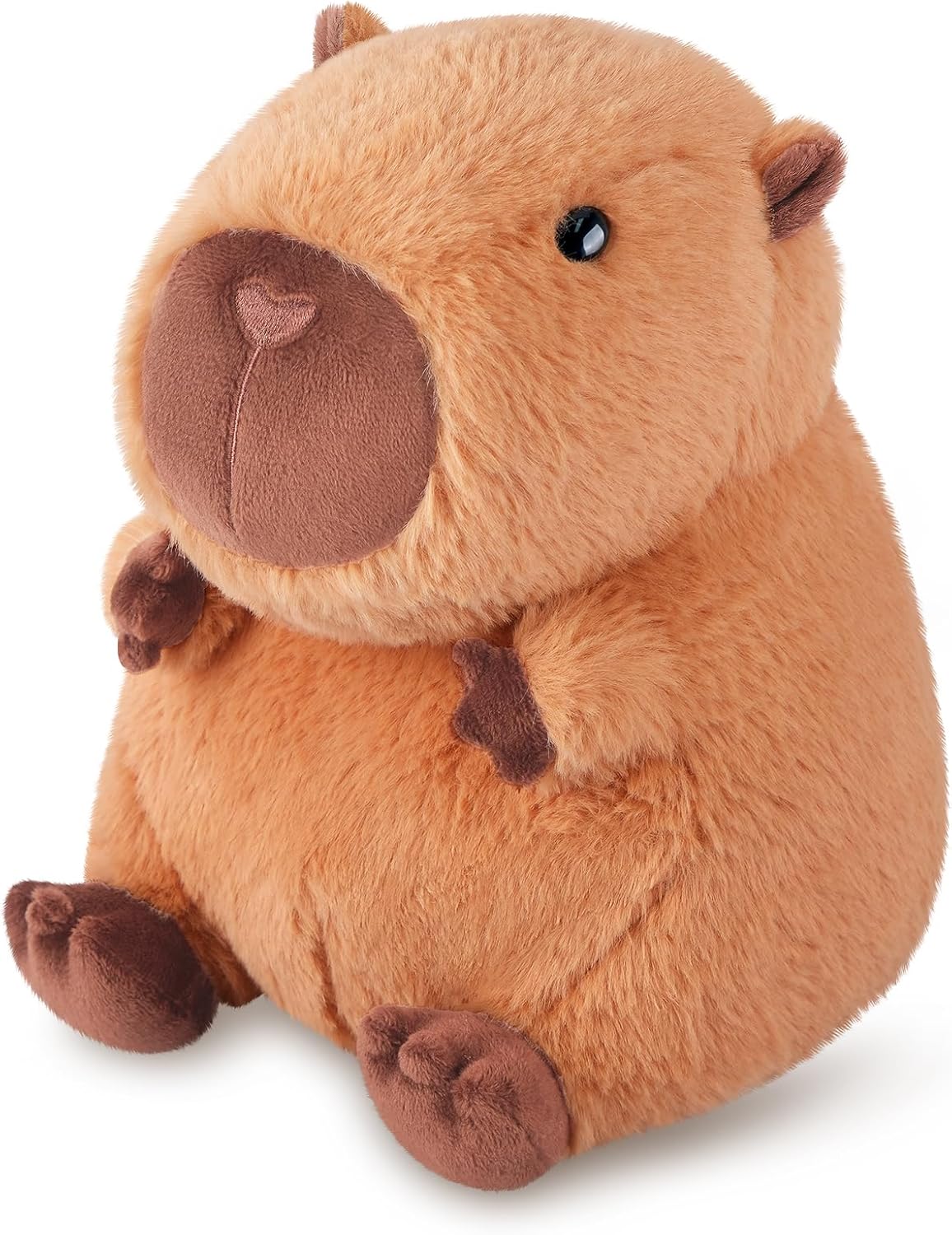 Heatable & Coolable Capybara Plush, Microwavable Stuffed Animal Heating Pad for Soothing & Relaxation, Lavender Scent Plush Toys for Stress Relief, Capybara Plushies Gift for Kids & Adults