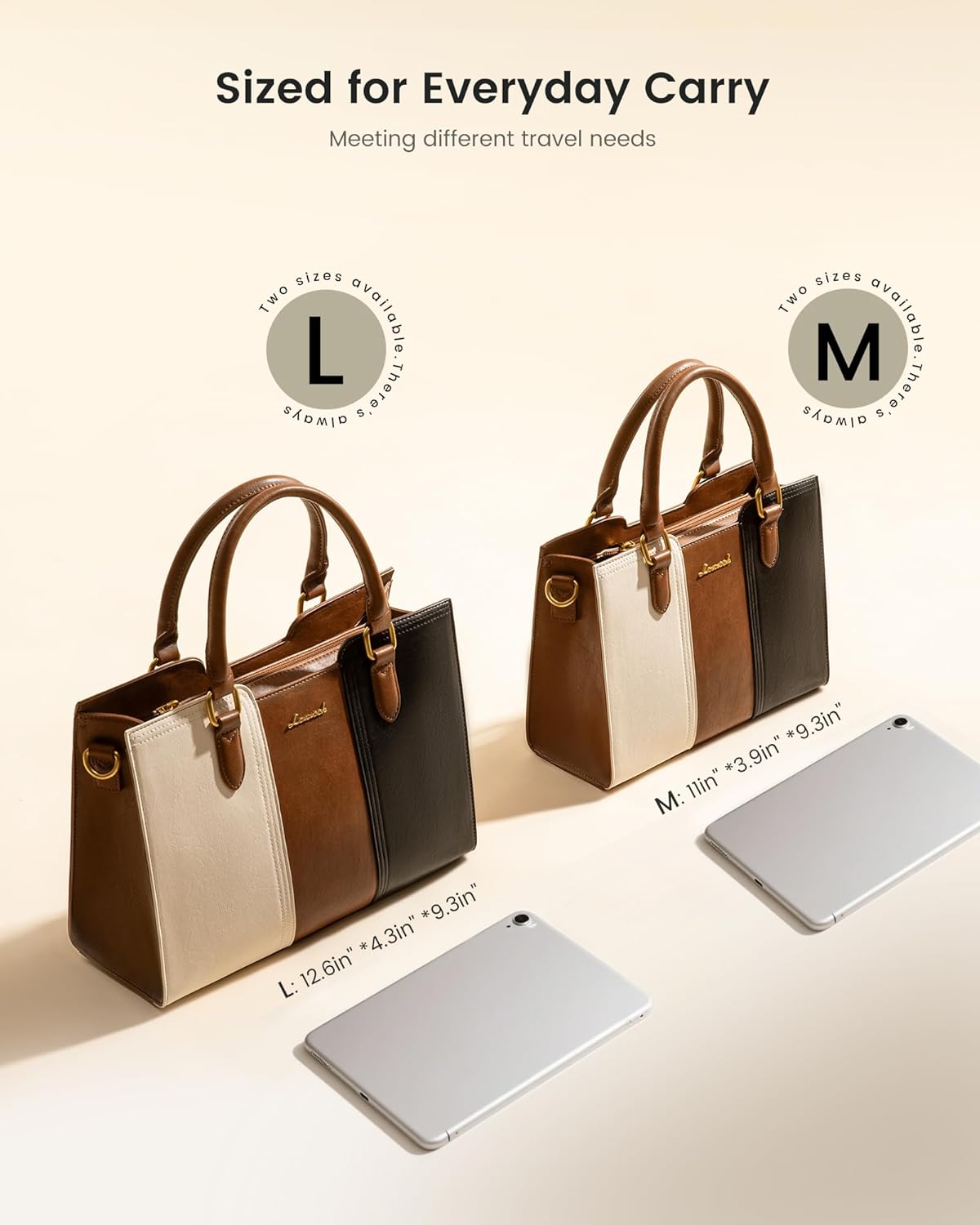 LOVEVOOK Purse for Women, Vintage Leather Shoulder Handbag, Small Ladies Satchel Tote Purse Top Handle Crossbody Bag for Work