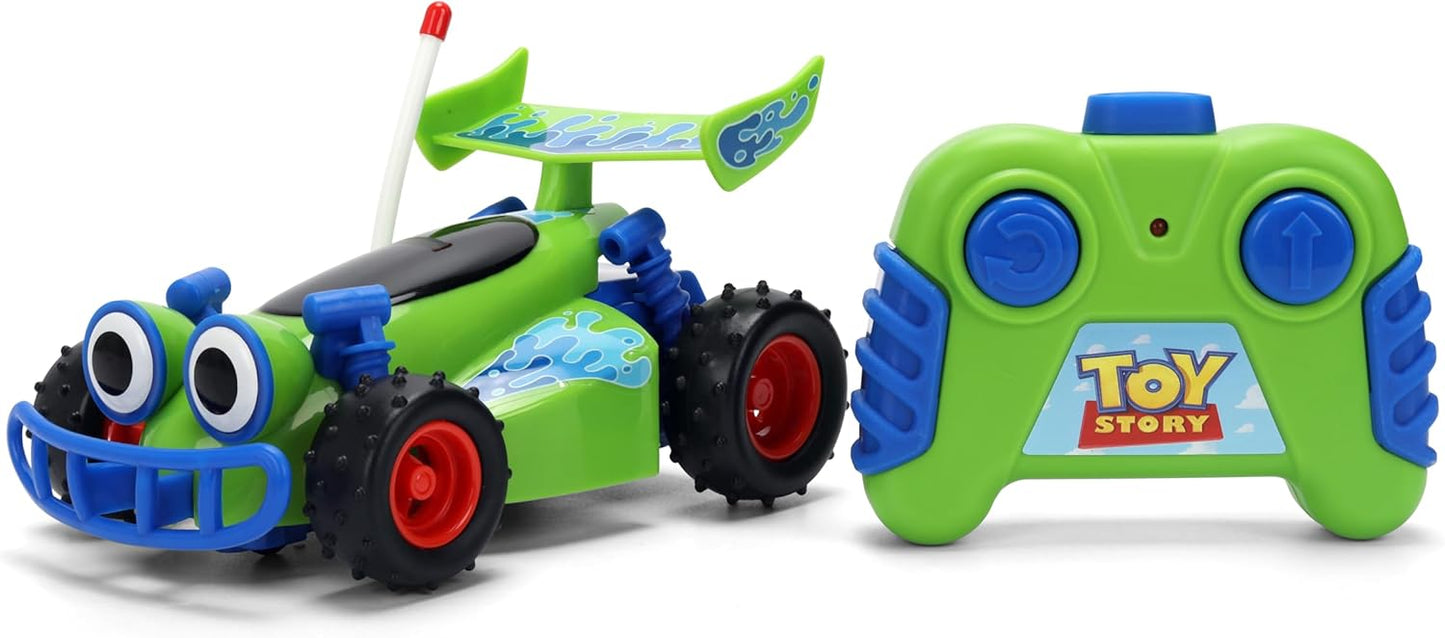 Jada Toys 1:32 RC Toy Story RC Buggy – Simple Function Remote Control Car for Kids with 5.5" Body and Movie-Inspired Design – No Figure Included