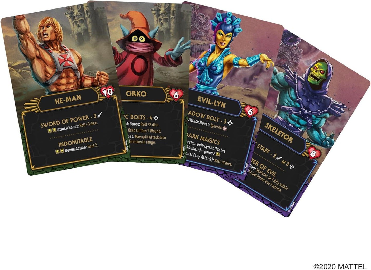 CMON Masters of The Universe The Board Game Clash for Eternia - Epic Miniatures Strategy Game Based on The Classic Animated Series for Kids & Adults, Ages 14+, 1-5 Players, 60 Minute Playtime