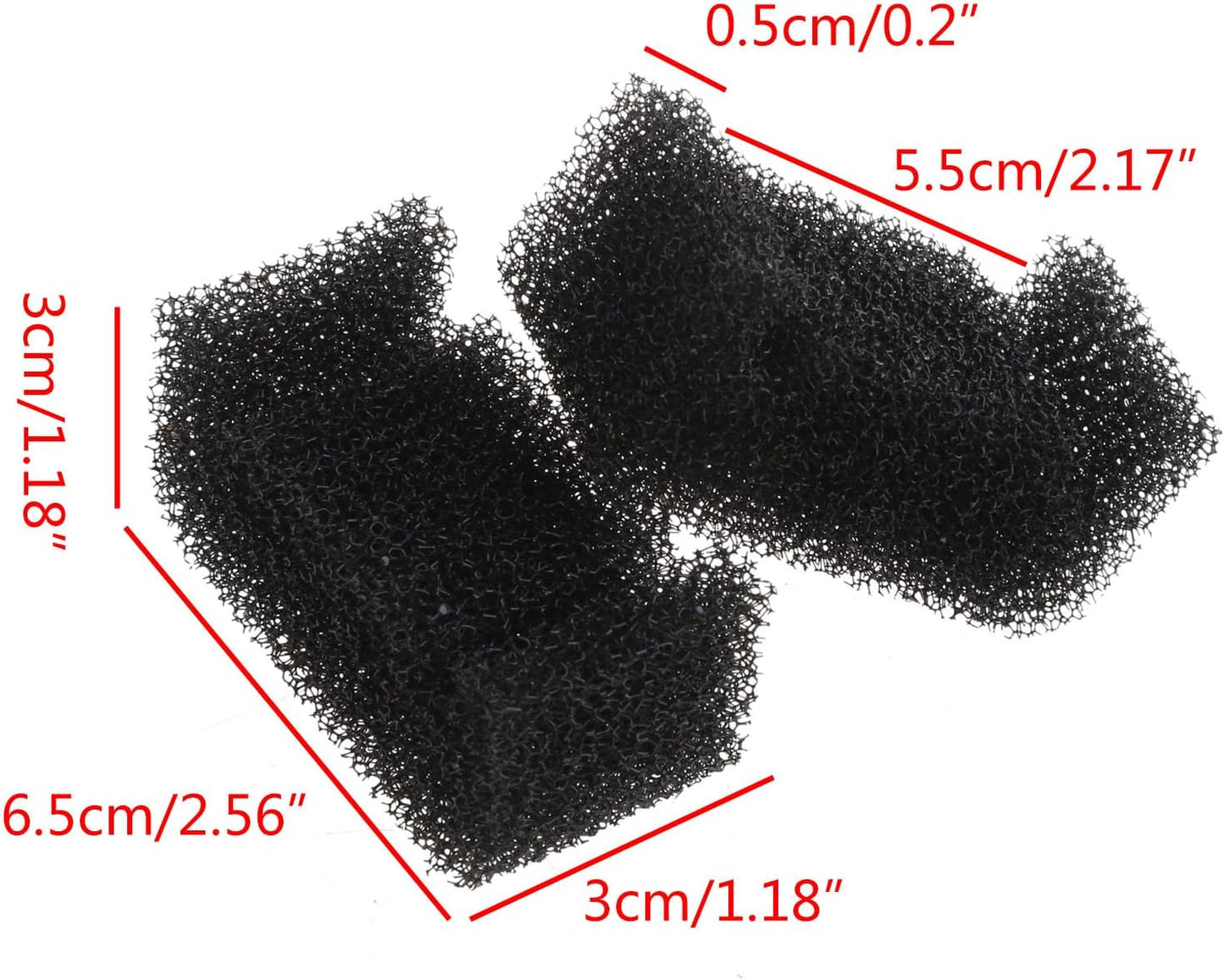 4 Pieces for Fountain Filters Replacement Foam Sponge Filter for Dogs Round Cubic Stainless Steel Top Water Dispense Pre Filter Foam Sponge