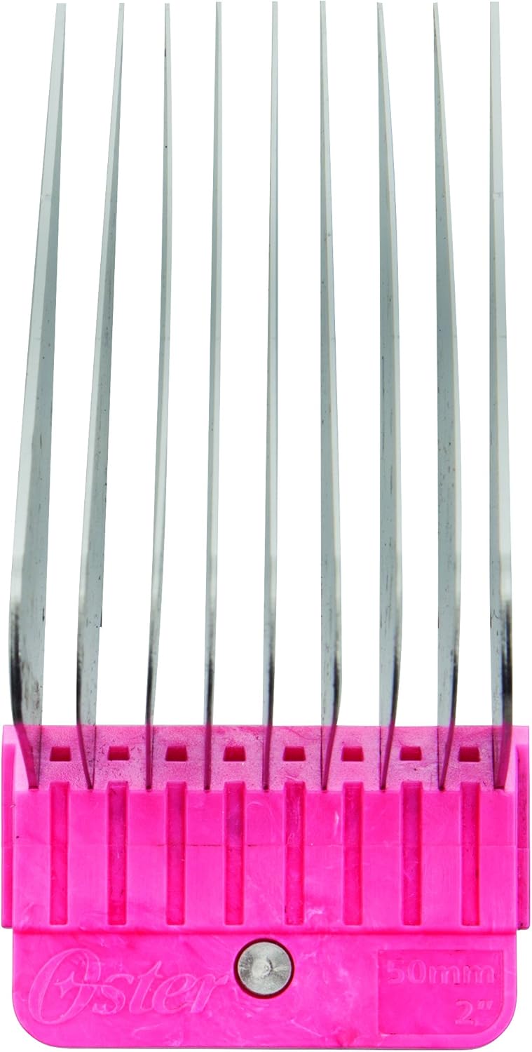 Oster 10-Piece Stainless Steel Pet Clipper Guide Comb Kit (078936-100-000)