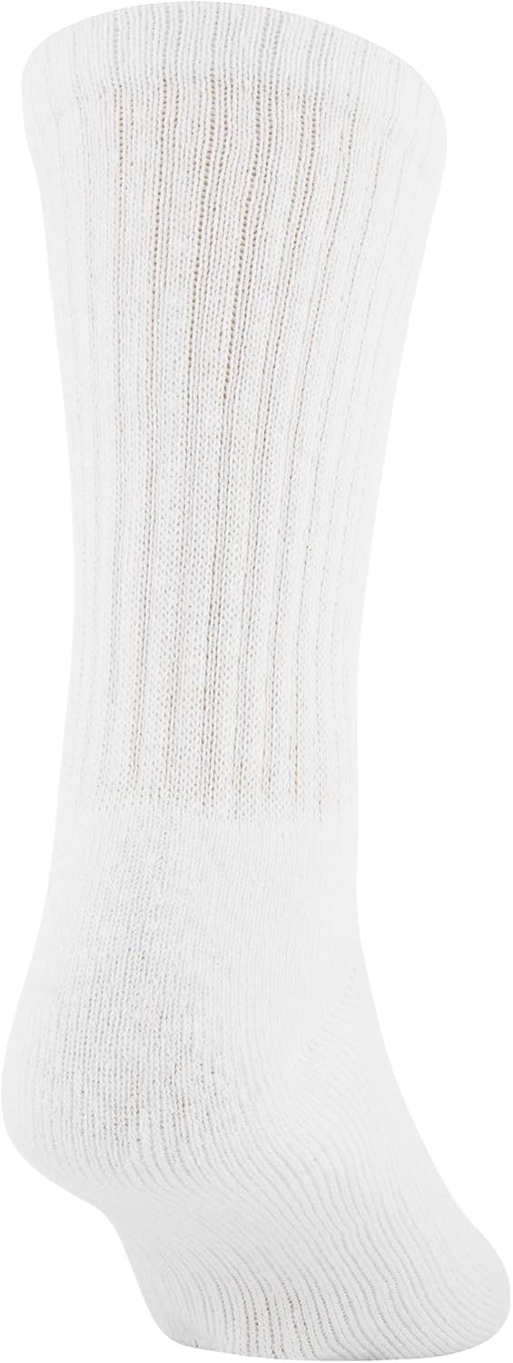 Gildan Men's Active Cotton Crew Socks (10-Pack)