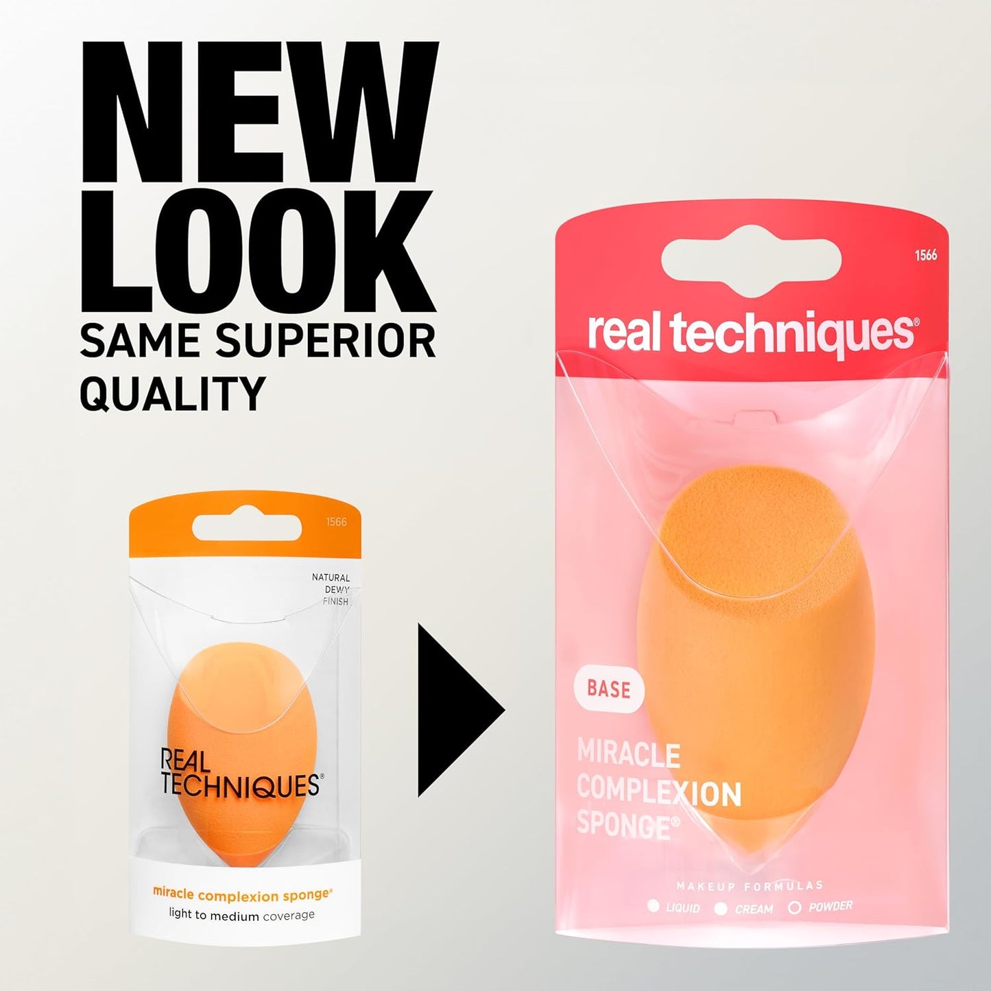 Real Techniques Miracle Complexion Sponge Duo, 2 Count