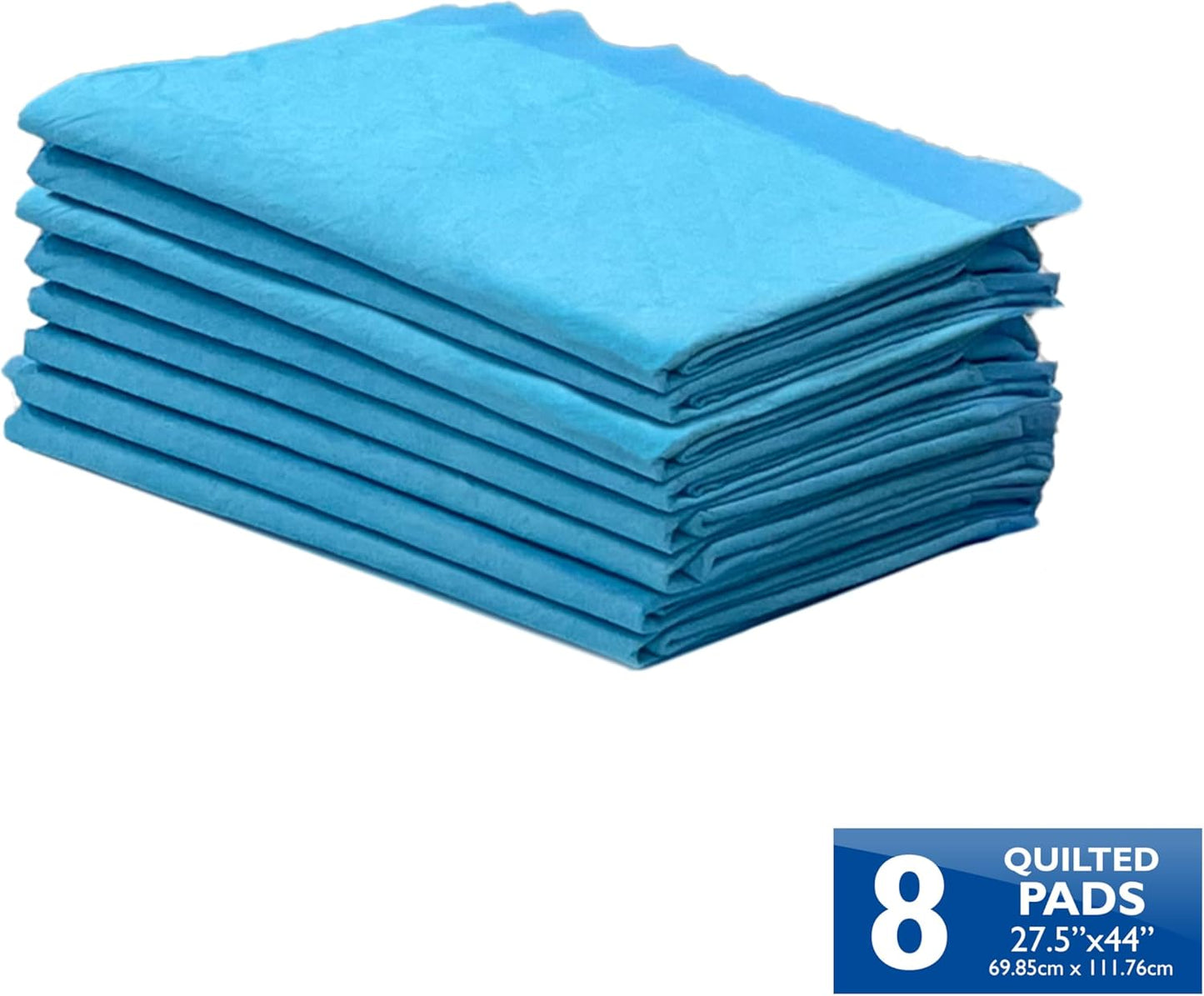 Four Paws Wee-Wee Superior Performance Pee Pads for Dogs with Runoff Barrier Edge Guard Protection, Puppy & Dog Potty Training Pads, Housebreaking Supplies, 27.5" x 44" (8 Count)