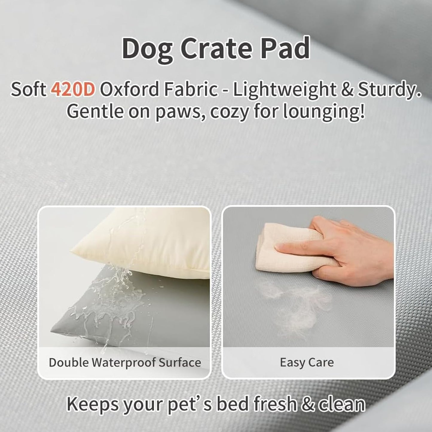 Dog Bed Oversized Thicken Nest for Small Puppy Kittens Easy Wipe Pet Bed Cover for Household Dog Crate Pad