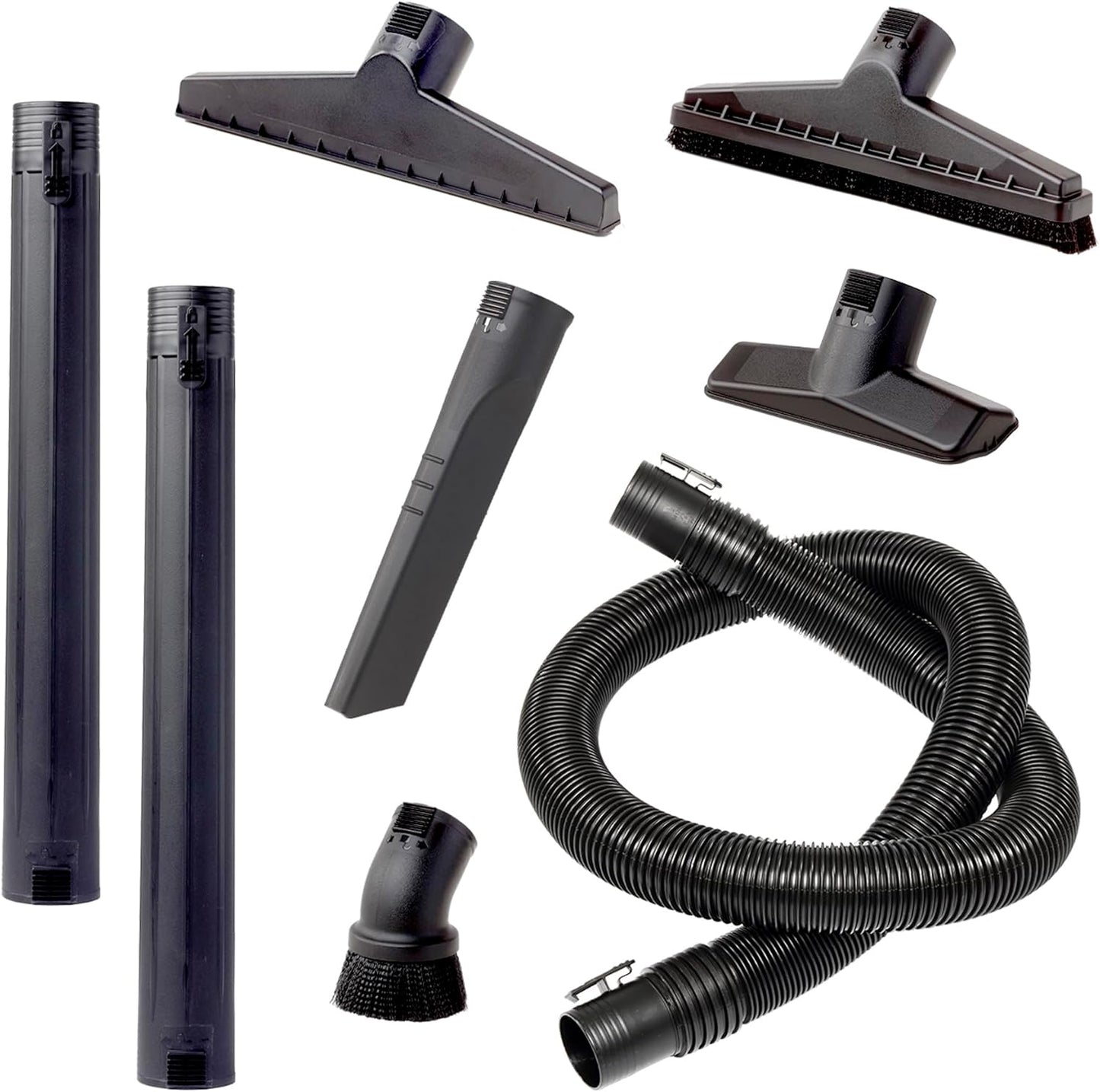 CRAFTSMAN CMXZVBE38800 2-1/2 in. Wet Dry Vac Pro Attachment Kit, Industrial-Grade Shop Vacuum Accessories for Heavy-Duty Projects, Fits 2-1/2 in. Hose Diameters