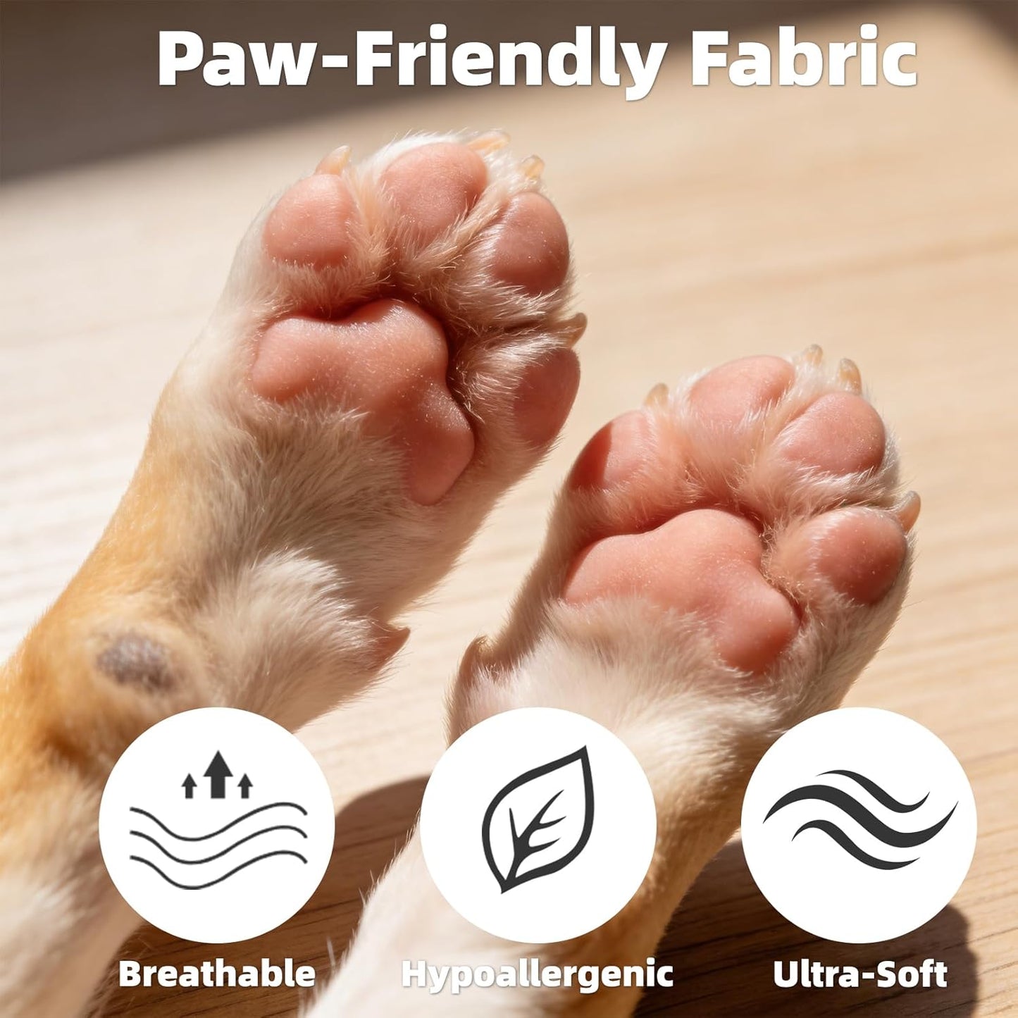 Dog Socks Shoes to Prevent Licking Paws for Hardwood Floors, Pet Booties for Hot Pavement with Grip Traction Control, Winter Boots & Paw Protectors for Small Medium Large Senior Dogs,Black M