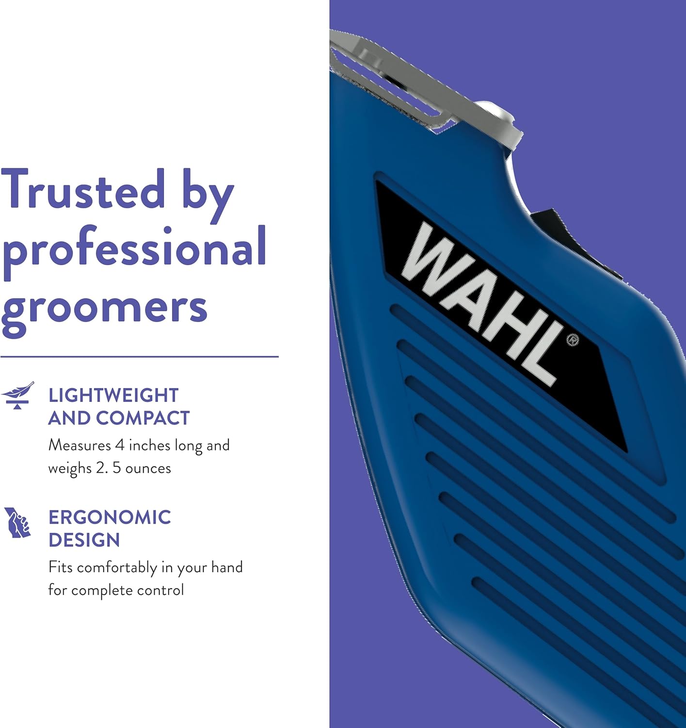 Wahl Professional Animal Pocket Pro Equine Compact Horse Trimmer and Grooming Kit - Blue