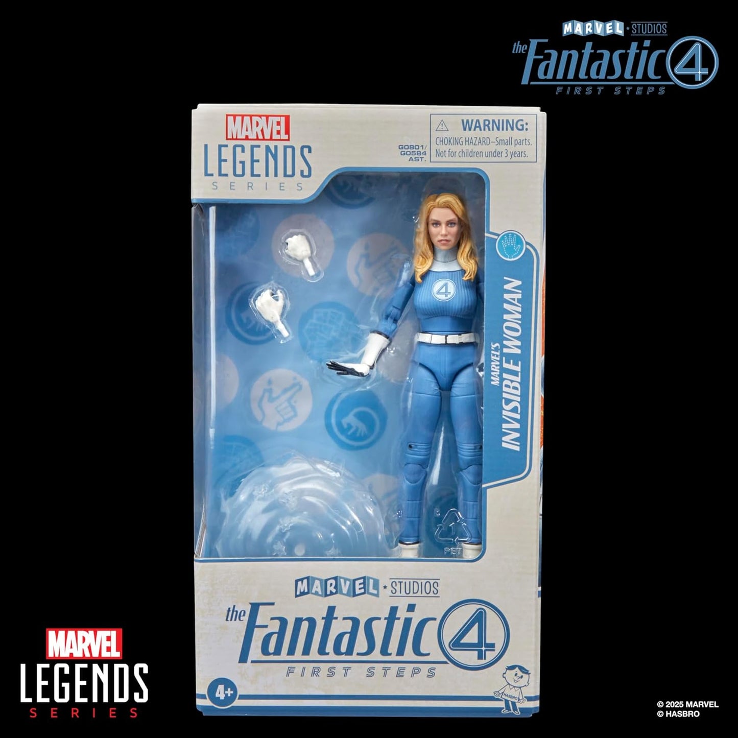 Marvel Legends Series Marvel's Invisible Woman, The Fantastic Four: First Steps Sue Storm Movie Collectible 6 Inch Action Figure Toy